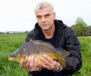 French mirror carp with Hongarian bloed, added in january 2012.